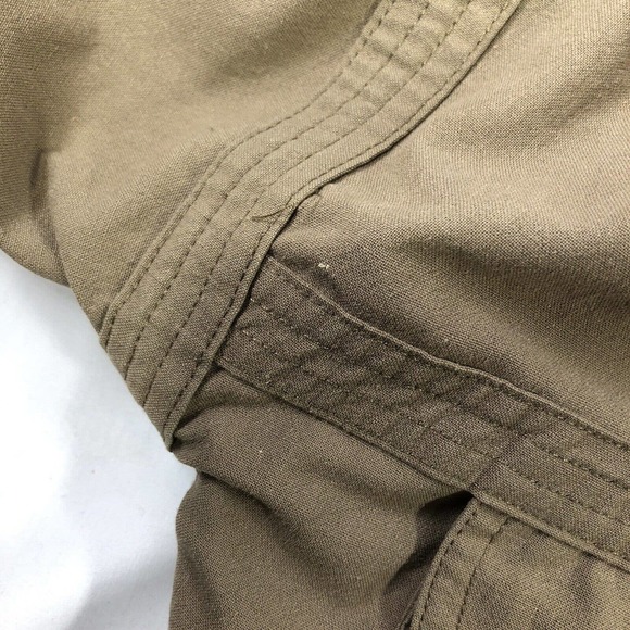 World Bird Sanctuary Jacket Full Zip Mock Neck Kahki Long Sleeve Approx Size M/L - Picture 13 of 16